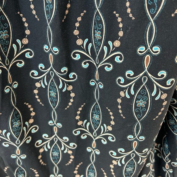 Bay Studio Y2K Floral Slip Dress Size Medium Lace Whimsigoth Babydoll Turquoise - Picture 6 of 6